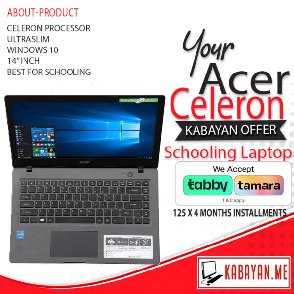 Acer N15V2 Intel Celeron processor (Limited Stock)